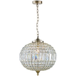 Home sweet home hanglamp Crystal 45 - kristal glas