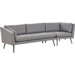 Beliani LORETELLO - Tuinsofa-Grijs-Polyester