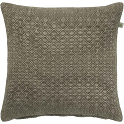 Dutch Decor JULE - Kussenhoes olijf 45x45 cm - groen - Dutch Decor