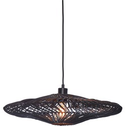 Hanglamp Zanzibar - Rotan Zwart - Ø55cm