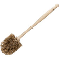 Buemag houten wc/toiletborstel - 36 cm - Toilet accessoires Nature - Toiletborstels