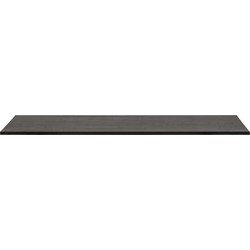 WOOOD Tablo Tafelblad - Eiken - Blacknight - 3x220x90