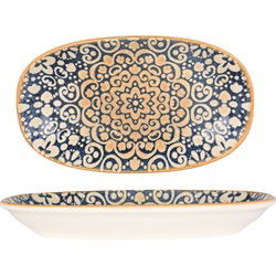 Bonna Serveerschaal - Alhambra - Porselein - 24x14 cm - set van 2