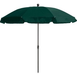 Stokparasol Las Palmas 200 cm with tilt green zonwering - Madison