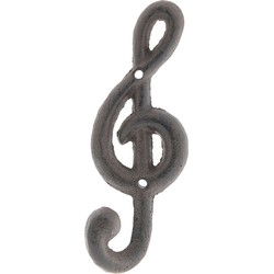 Clayre & Eef Wandhaak  6x5x17 cm Bruin Ijzer Kapstok