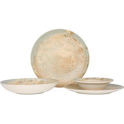 Bonna Serviesset - Luz - 24 delig - 6 Personen - Porselein