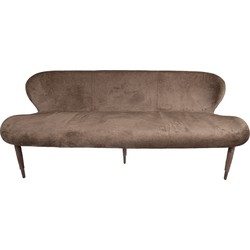 PTMD Thor dining bench Aphrodite Mocca 7