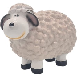 Tuinbeeld Schaap 15cm Wit