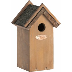 Best for Birds Vogelhuisje - hout - nestkastje met puntdak - 22 cm - Vogelhuisjes