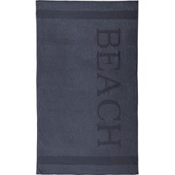 Beach Strandlaken Antraciet (100x200 cm)