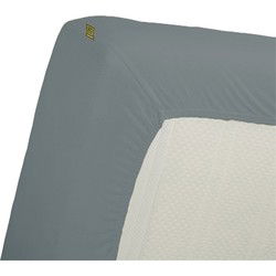Beddinghouse Dutch Design Jersey Stretch Topper Hoeslaken Grijs-2-persoons (140/160x200/220 cm)