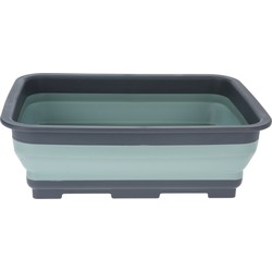 Redcliffs Camping/keuken afwasbak - opvouwbaar - 37 x 27 cm - groen - Afwasbak