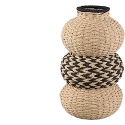 PTMD Mand Williams - 31x31x50 cm - Polyethyleen - Zwart
