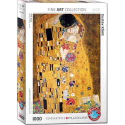 Eurographics Eurographics puzzel The Kiss - Gustav Klimt - 1000 stukjes
