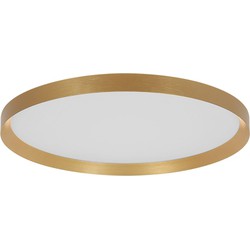 Moderne Plafonnieres Flady Goud 2-lichts