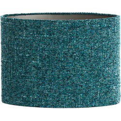Light & Living - kap - Osire - blauw - textiel - E27 - 3838971