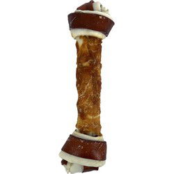 PETSTYLE LIVING GEKNOOPT BOT MULTICOLOR MET KIP 20-21 CM
