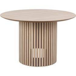 Eettafel Rond Naturel - Ø120x75cm - Klevik
