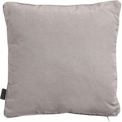 Sierkussen met bies Panama taupe 45 cm x 45 cm (4 stuks)