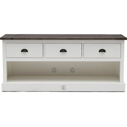 Riviera Maison Newport Flatscreen Dresser, 150x45 cm