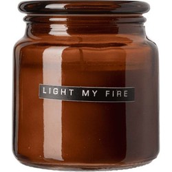 Wellmark Grote geurkaars Cedarwood Light my Fire