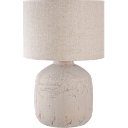 Maxim tafellamp van keramiek beige - Ø 30 x 46,5 cm
