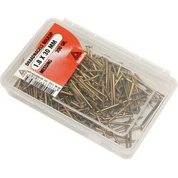 Draadnagel bk 1.6x25mm mess 200gr