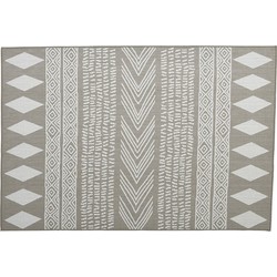 1_stuk_vastgezet - Gretha Ibiza karpet vloerkleed 120x170 taupe - Garden Impressions