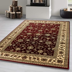 Klassiek vloerkleed - Marrakesh Rood/Beige