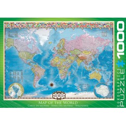 Eurographics Eurographics Map of the World (1000)