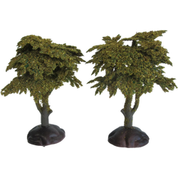 Bomen Lichtgroen 2 stuks