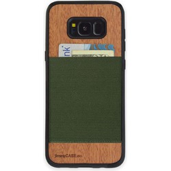 JimmyCASE Samsung Galaxy S8+ Wallet Case Combat Green