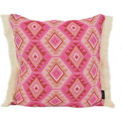 Sierkussen Aztec Pink | 45 x 45 cm | Katoen/Linnen