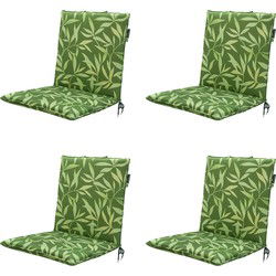 Madison -  Stapelstoelkussen Fergus green   - Ca. 97x49 cm - Set van 4