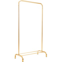 Housevitamin Cloth Rack Metal - Gold - 80x40x150cm