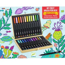 Djeco Djeco kleuren First brush pens box
