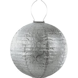 LUMIZ Solar tuinverlichting Tigres Rond - 40 cm - Zilver