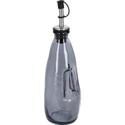 Kave Home - Rohan glazen olie fles blauw 100% gerecycled