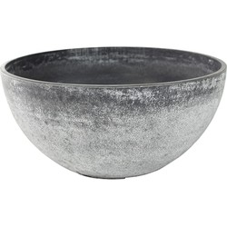 2 stuks - Bloempot Bowl Nova concrete D35 H17