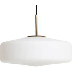 Light & Living - hanglamp - Pleat - wit - glas - Ø 30cm - E27 - 2971926