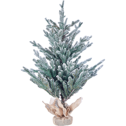 Beliani RINGROSE - Kerstboom-Groen-PVC