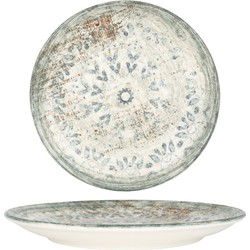 Rinart Dessertbord - Fade - Porselein - 21 cm - set van 6