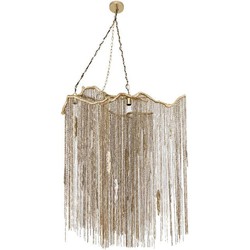 PTMD Hanglamp Wilco - 108x44x185 cm - Aluminium - Messing