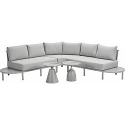 Garden Impressions Queenstown loungeset 5-delig - taupe