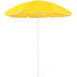 Voordelige strandparasol geel 150 cm diameter - Parasols