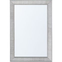 BUBRY - Wandspiegel - Zilver  - 61 x 91 cm - Synthetisch materiaal