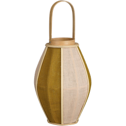 Mica Decorations Roger Lantaarn - H45 x Ø32 cm - Jute - Beige, Bruin