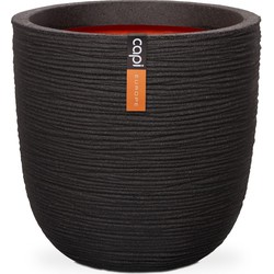 Pot bol rib NL 54x52 - zwart