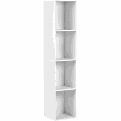 Beliani WINNIPEG - Boekenkast-Wit-Vezelplaat