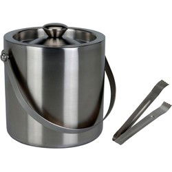 IJsemmer - inclusief tang - 15 x 18 cm - RVS - ijstang - IJsemmers